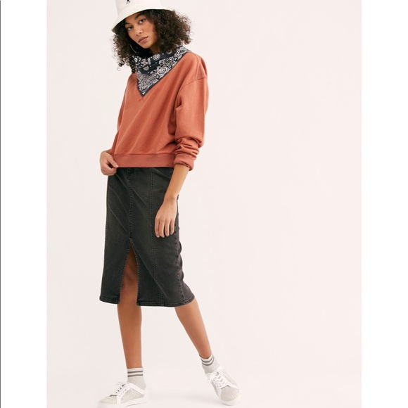 FREE PEOPLE Bandana Top Pullover - Picture 6 of 8